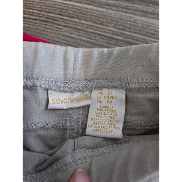 Toddler girls outfit long sleeve top gray pants size 3t - Picture 4 of 6